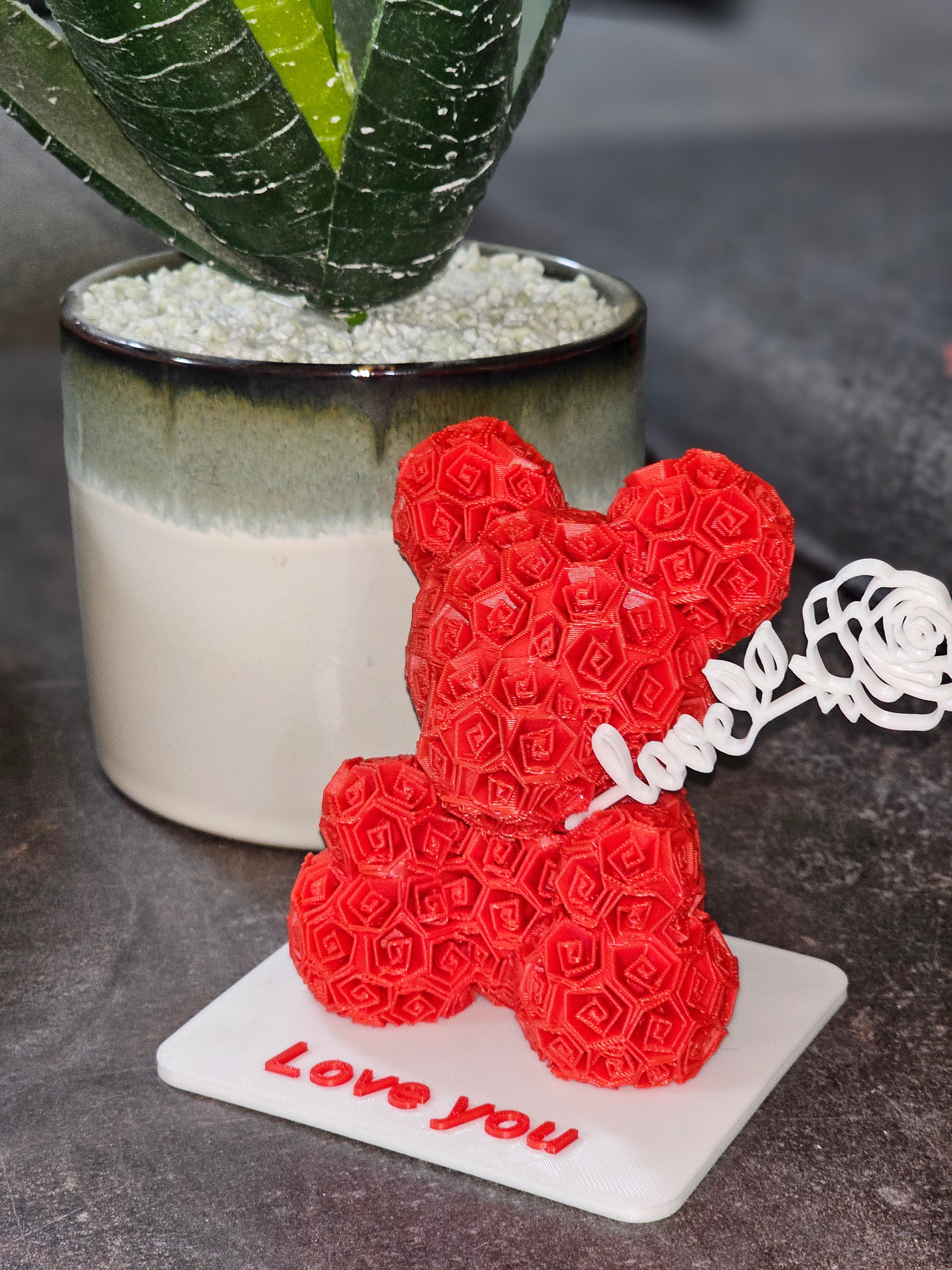 Ursuleț Decorativ "Love You"