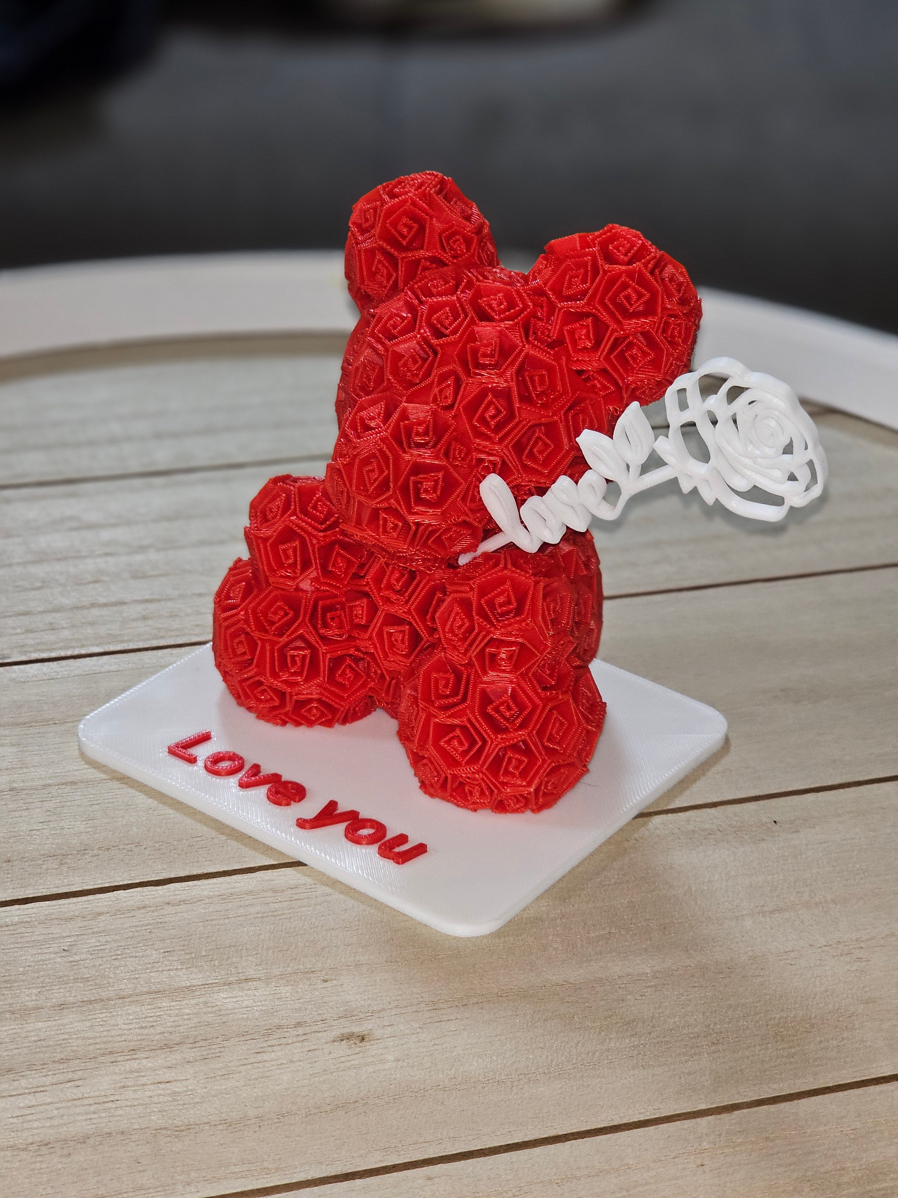 Ursuleț Decorativ "Love You"