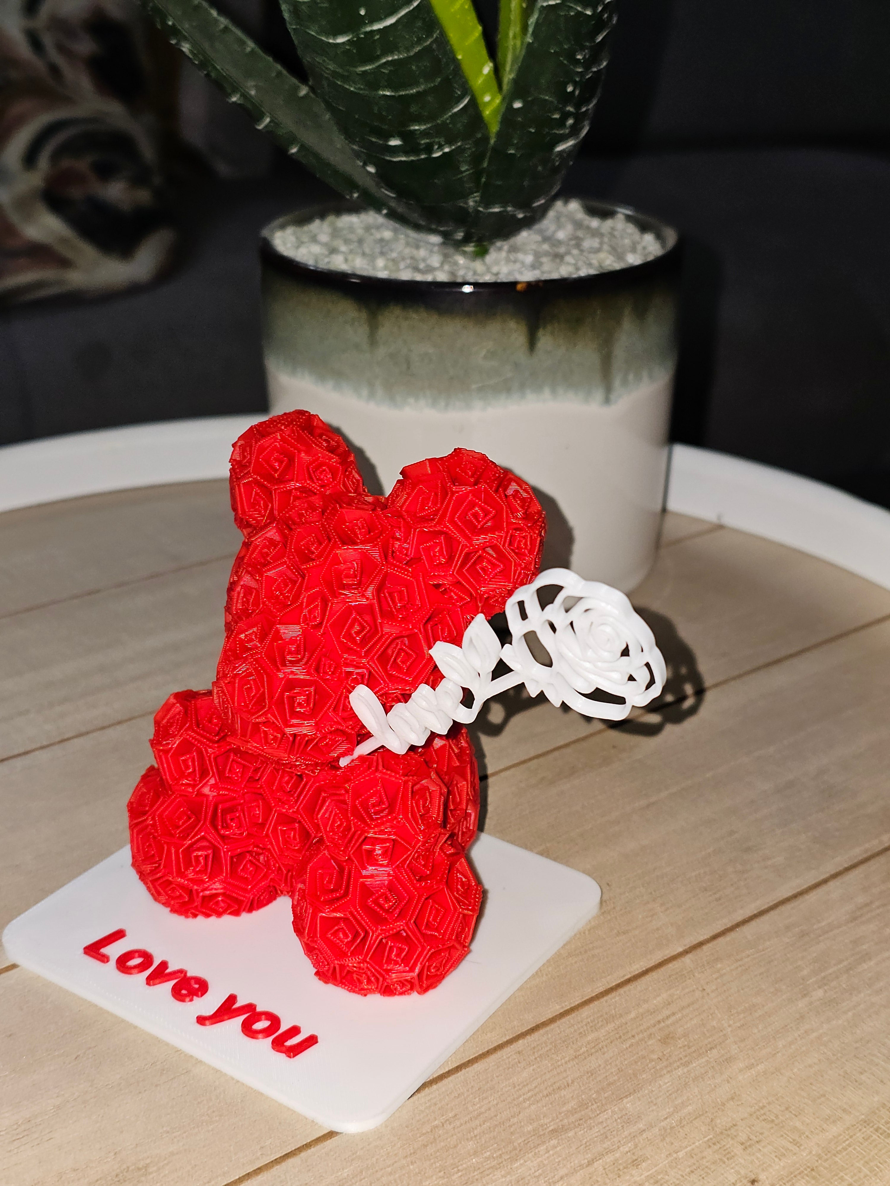 Ursuleț Decorativ "Love You"