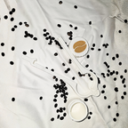 Clips etanș pentru pungi de cafea boabe cu capac dozator, Reutilizabil