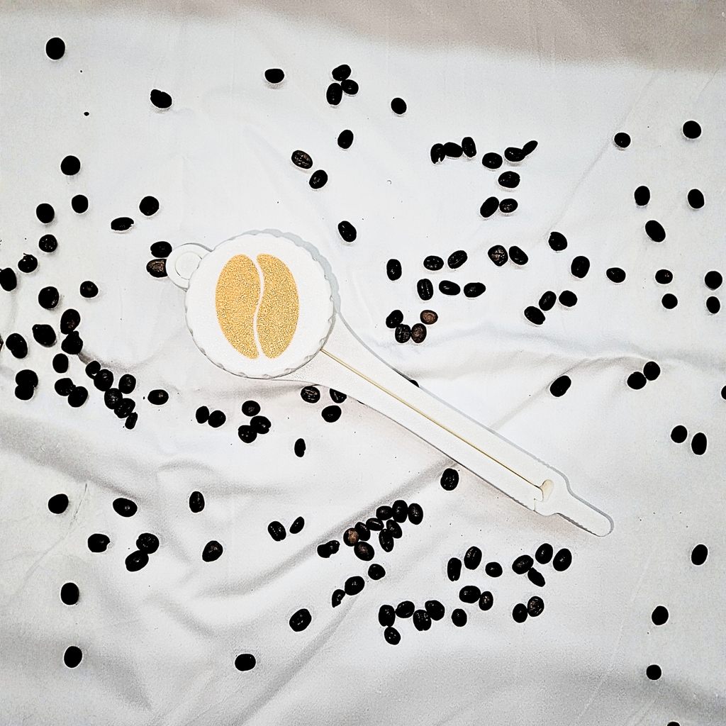 Clips etanș pentru pungi de cafea boabe cu capac dozator, Reutilizabil