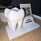 Stand Recenzii Google cu Element Grafic Personalizat – QR Code Business