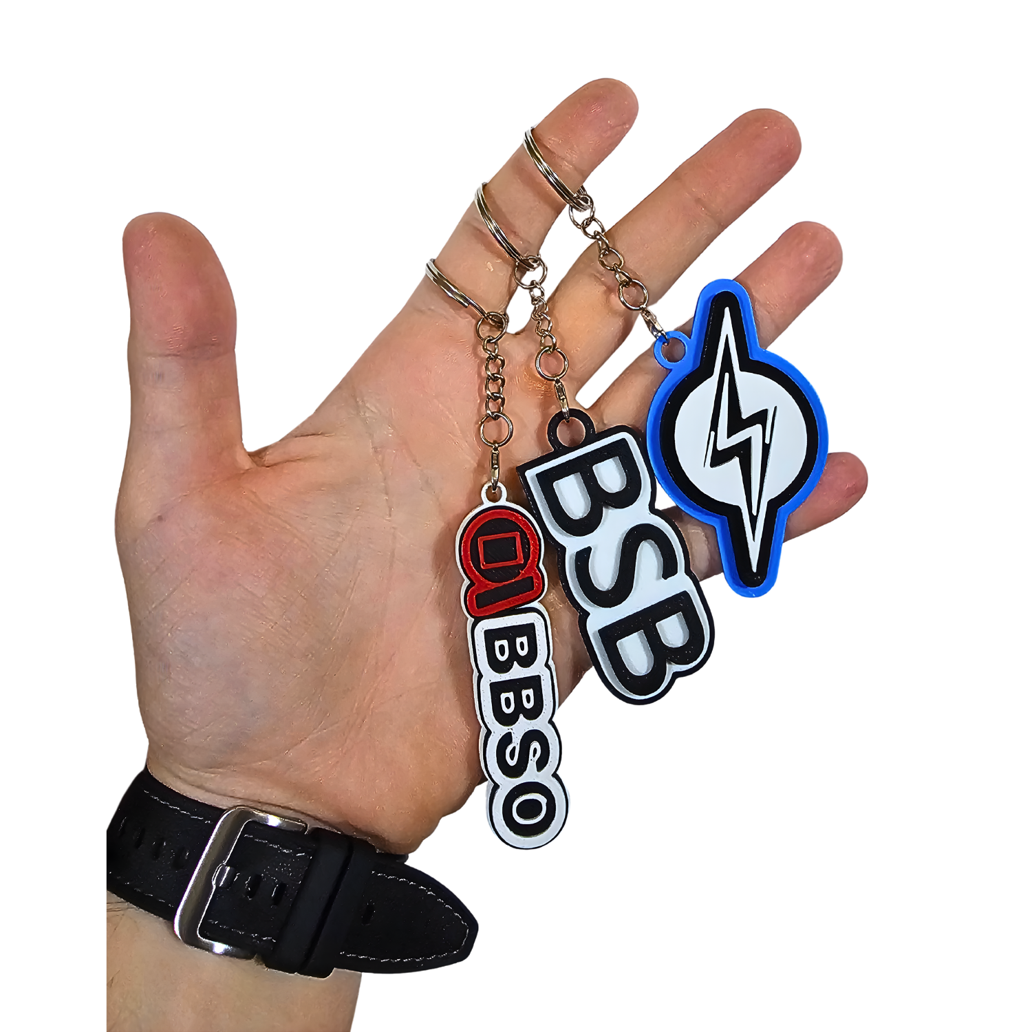 Breloc Personalizat Logo pentru Afacere - Breloc Business 3D